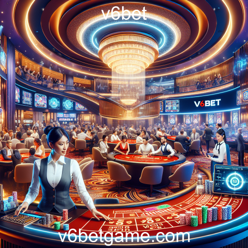 Descubra a Experiência do Cassino Ao Vivo no v6bet